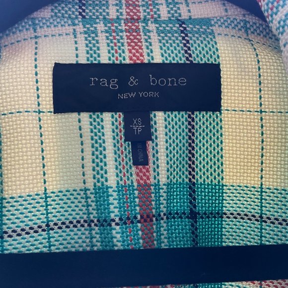 Rag & Bone Cropped Plaid Jacket - Picture 6 of 6